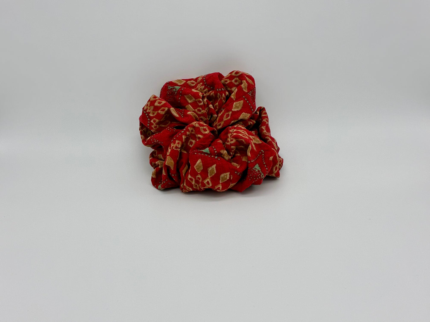 Bold-Red Scrunchie