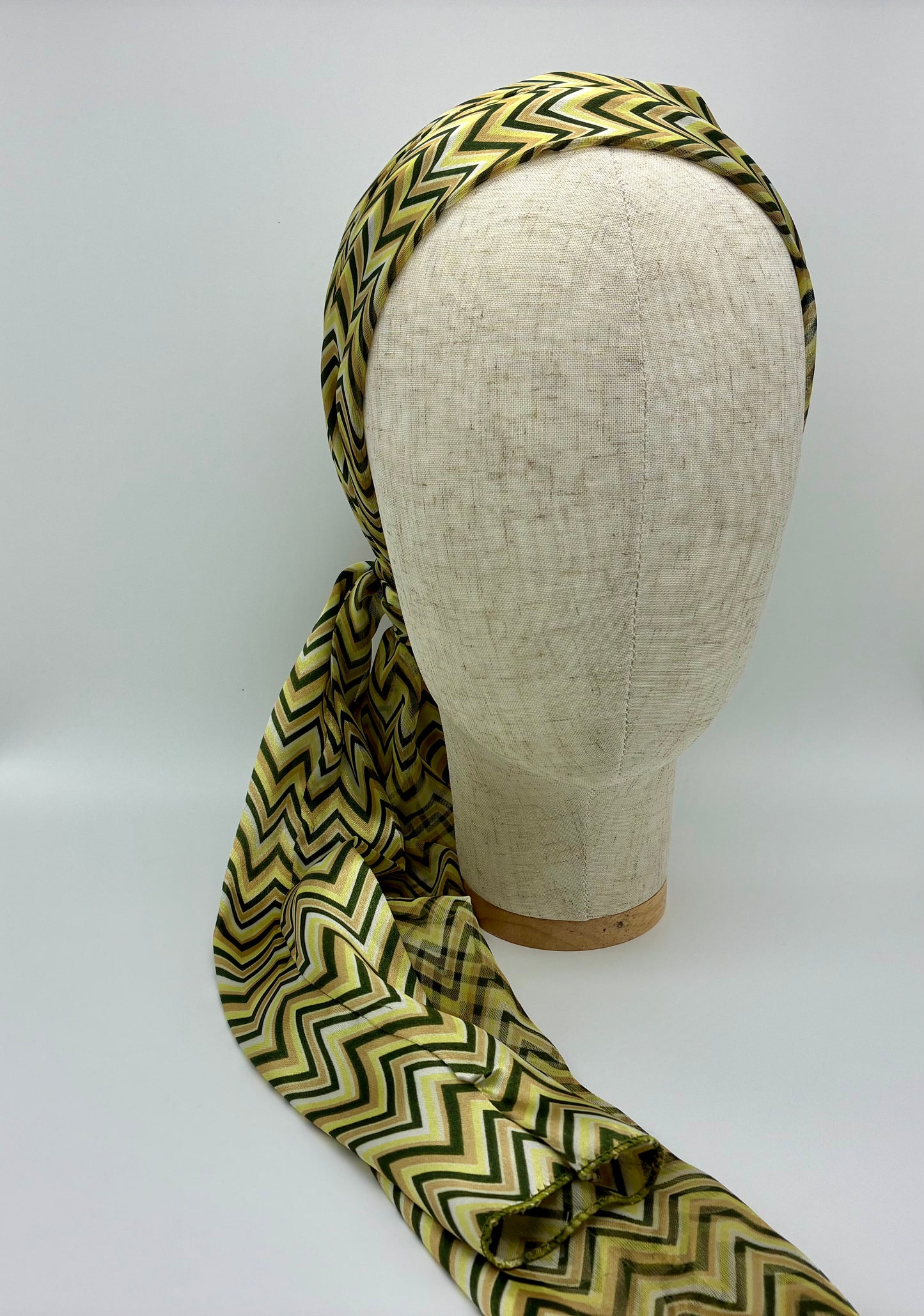 Groovy Green Waves Headband