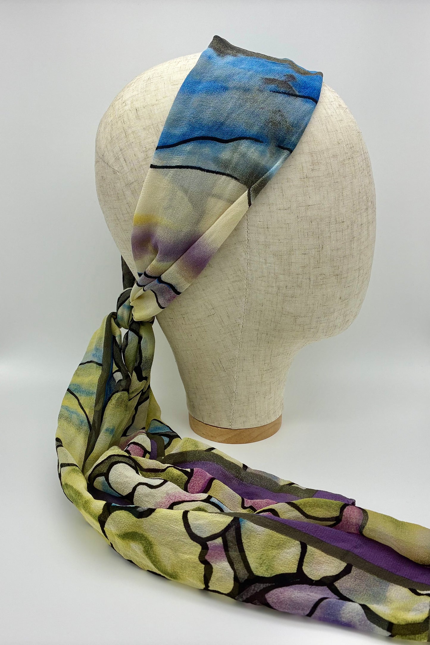 Stained-glass Blossoms Headband