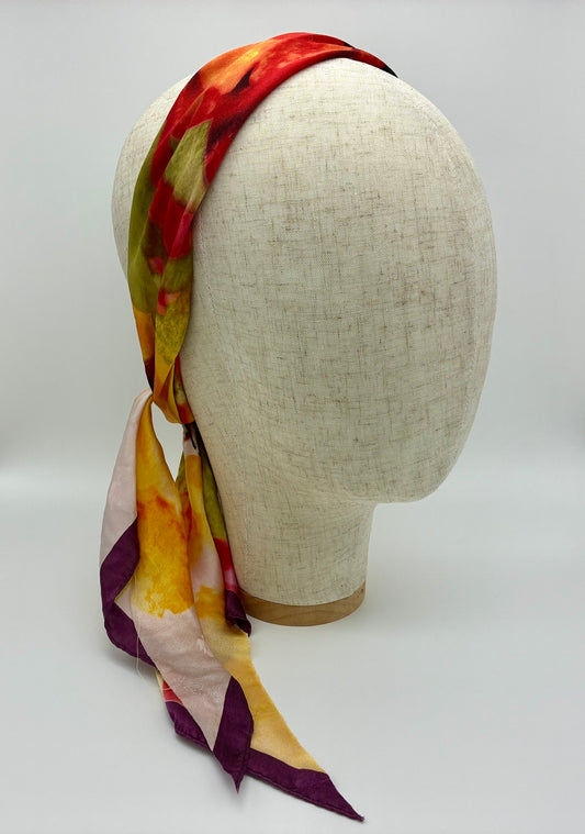 Autumn Harvest Silk Headband