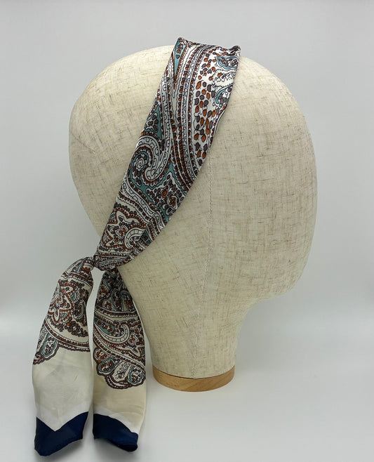 Paisley Blues Headband