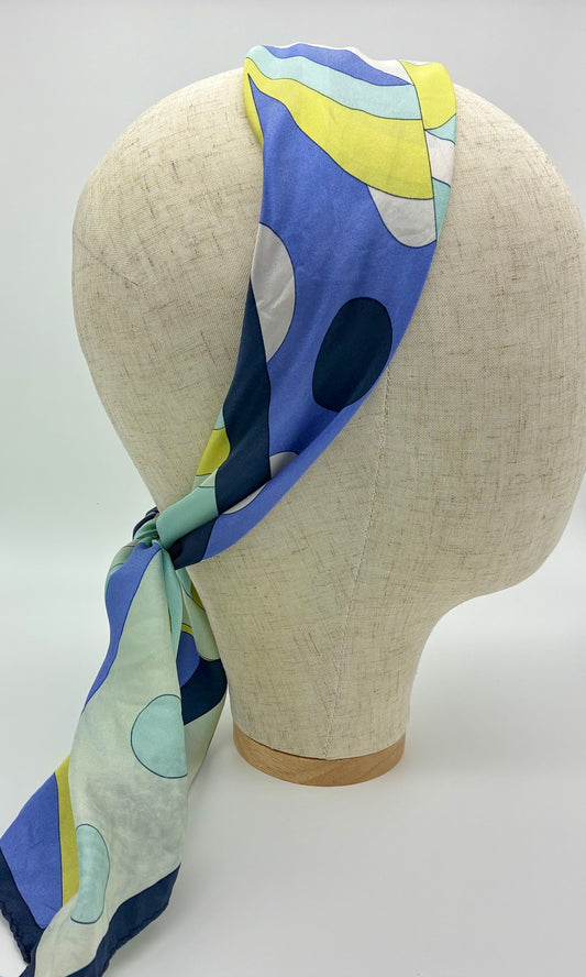 Retro 70s Blues Headband