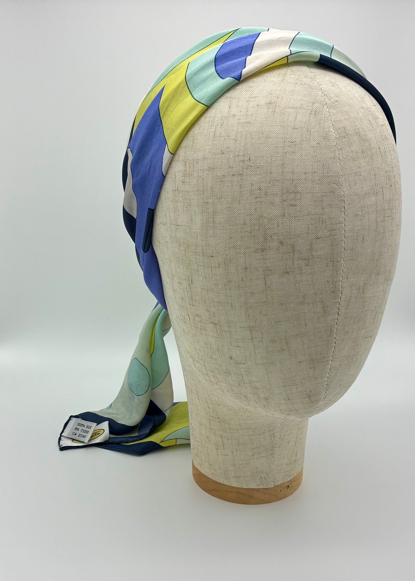 Retro 70s Blues Headband